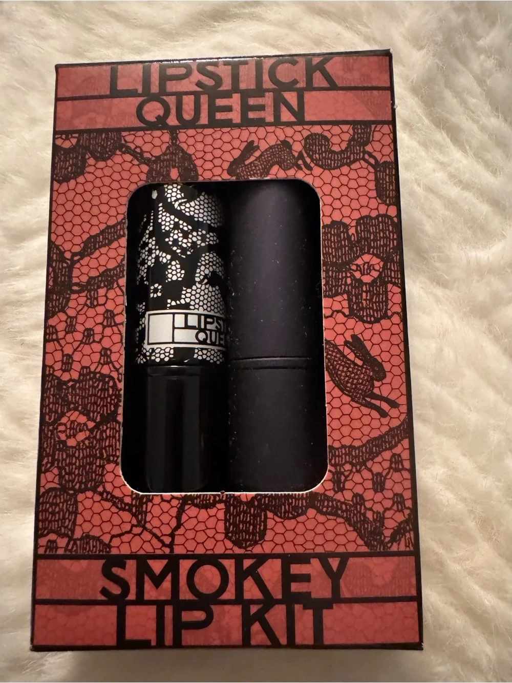 Lipstick Queen Smokey Lip Kit - Coral Red BRAND NEW